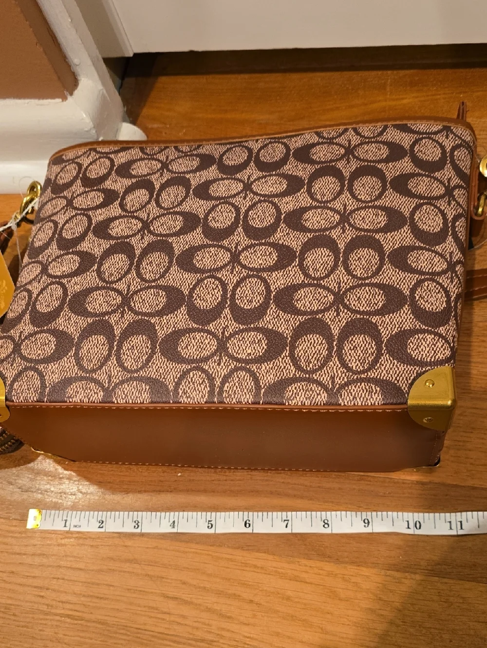 FASHION Signature Pattern Two-Piece Bag Set - Picture 7 of 9